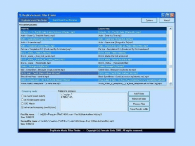 Скриншот приложения Duplicate Music Files Finder - №3