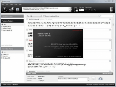 Скриншот приложения NexusFont - №3