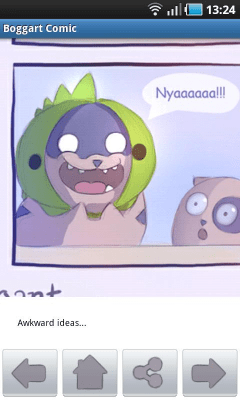 Скриншот приложения Boggart Comic - №4