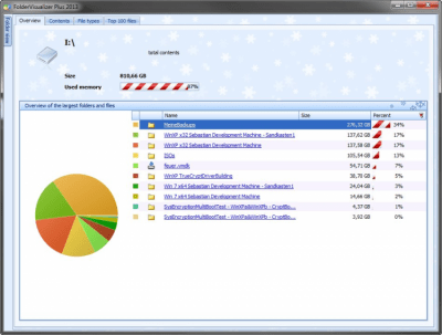 Скриншот приложения Abelssoft FolderVisualizer - №3
