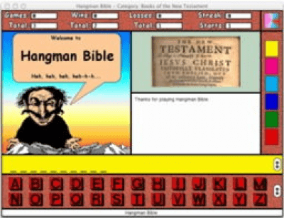 Скриншот приложения Hangman Bible - №1