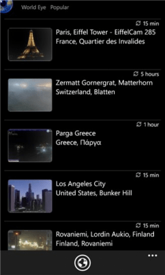 Скриншот приложения World Eye Free - №4
