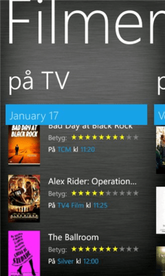 Скриншот приложения TV Guiden - №5
