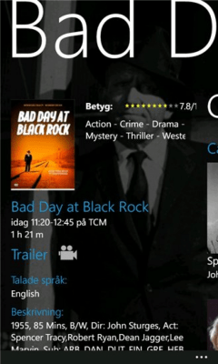 Скриншот приложения TV Guiden - №6