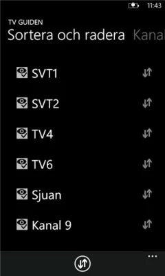 Скриншот приложения TV Guiden - №7