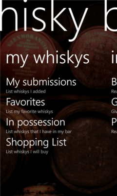 Скриншот приложения Whisky Bar Free - №2