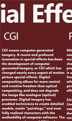 Скриншот приложения Special Effect - №3