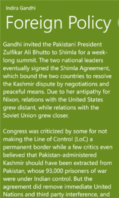 Скриншот приложения Indira Gandhi - №3