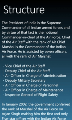 Скриншот приложения Indian Airforce - №3