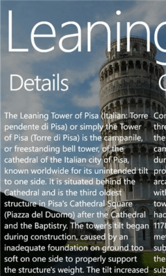 Скриншот приложения Tower of Pisa - №1