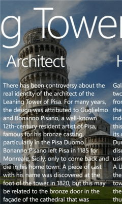 Скриншот приложения Tower of Pisa - №2