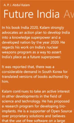 Скриншот приложения APJAbdulKalam - №3