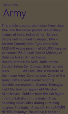 Скриншот приложения Indian Army - №1