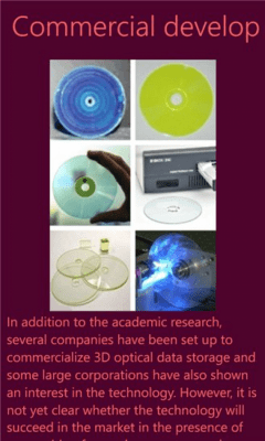 Скриншот приложения Optical Data Storage - №3