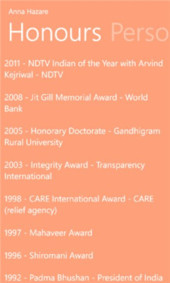 Скриншот приложения Anna Hazare - №3