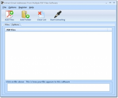 Скриншот приложения Extract Email Addresses From Multiple PDF Files - №1