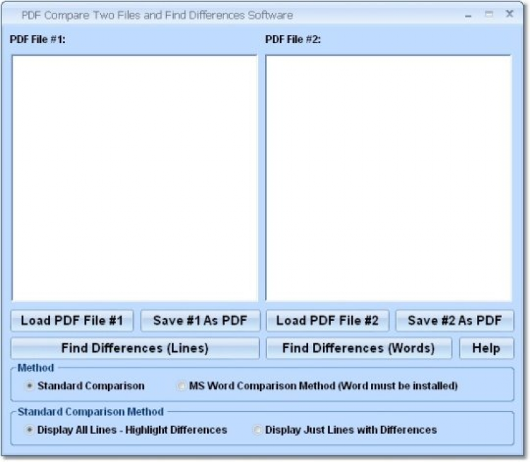 PDF Compare Two Files And Find Differences Windows 