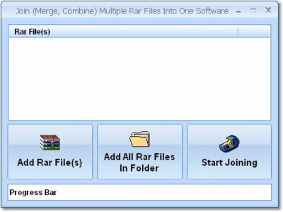 Скриншот приложения Join (Merge, Combine) Multiple Rar Files Into One - №1