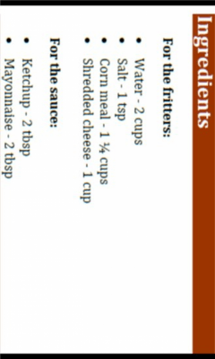 Скриншот приложения Savories - №3