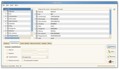 Скриншот приложения pyRenamer - №5