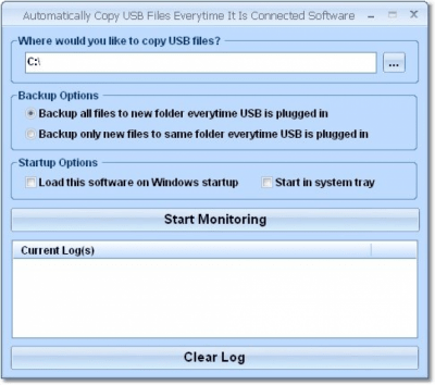 Скриншот приложения Automatically Copy USB Files When Connected - №1