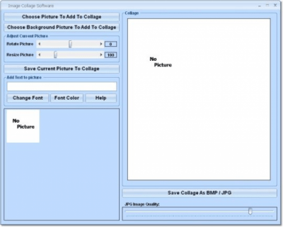 Скриншот приложения Image Collage Software - №1