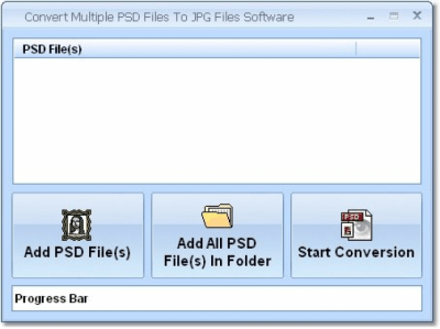 Скриншот приложения Convert Multiple PSD Files To JPG Files - №1