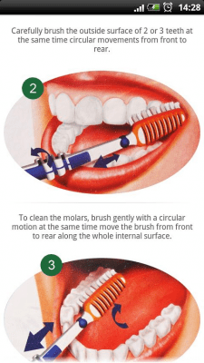 Скриншот приложения Как чистить зубы - №2