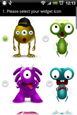 Скриншот приложения Monster Widgets - №3