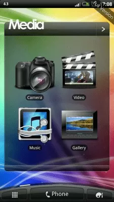 Скриншот приложения Sense 3 Media - №5