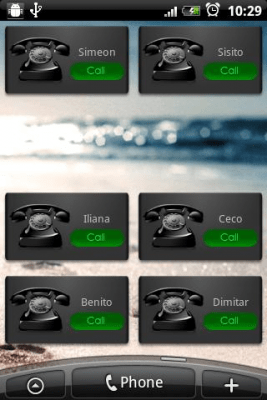 Скриншот приложения Fast Call Widget - №5