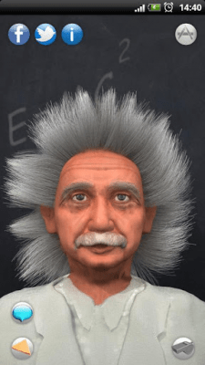 Скриншот приложения 3D Talking Альберт - №5