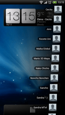 Скриншот приложения Contacts Mac Menu - №5