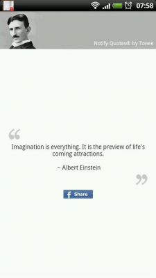 Скриншот приложения Popup Quotes - №7