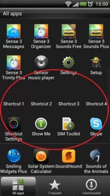 Скриншот приложения Прозрачные иконки - №3