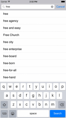 Скриншот приложения Dict EN-RU бесплатный англо-русский словарь - №3