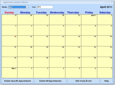 Скриншот приложения Appointment Calendar - №1