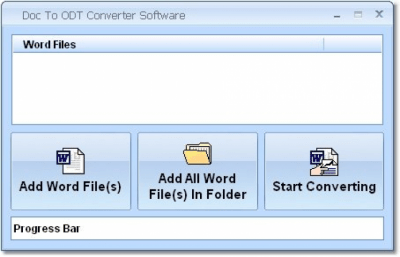 Скриншот приложения Doc To ODT Converter - №1