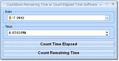 Скриншот приложения Countdown Remaining Time or Count Elapsed Time - №1