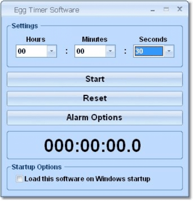 Скриншот приложения Egg Timer Software - №1