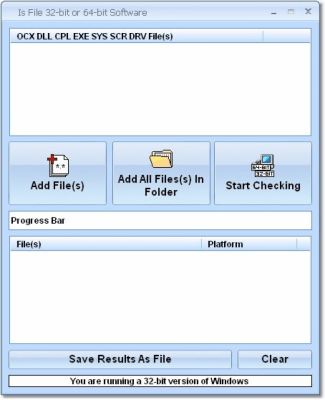 Скриншот приложения Is File 32-bit or 64-bit - №1