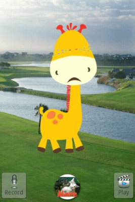 Скриншот приложения Talking Giraffe Dancer - №3