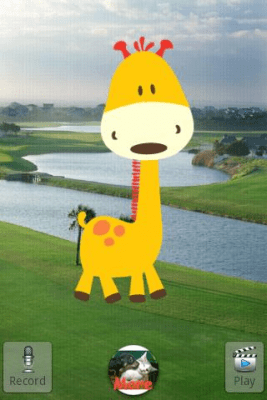 Скриншот приложения Talking Giraffe Dancer - №4