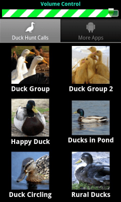 Скриншот приложения Duck Hunting Calls - №2