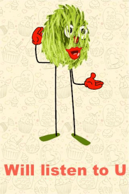 Скриншот приложения Talking Hairy Ball - №3