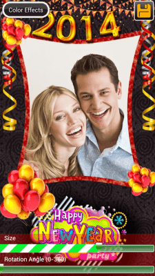 Скриншот приложения New Year Frames - №3