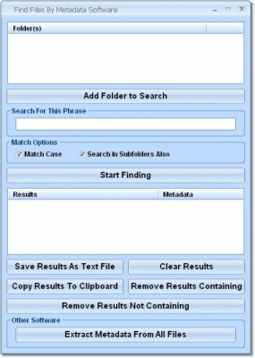 Скриншот приложения Find Files By Metadata - №1