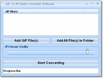 Скриншот приложения GIF To JPG Batch Converter - №1