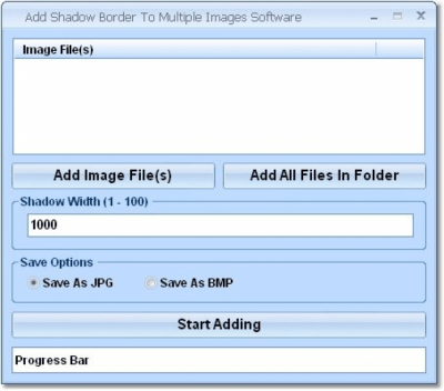 Скриншот приложения Add Shadow Border To Multiple Images - №1