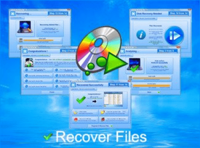 Скриншот приложения Recover Files from CD DVD Blu Ray - №1